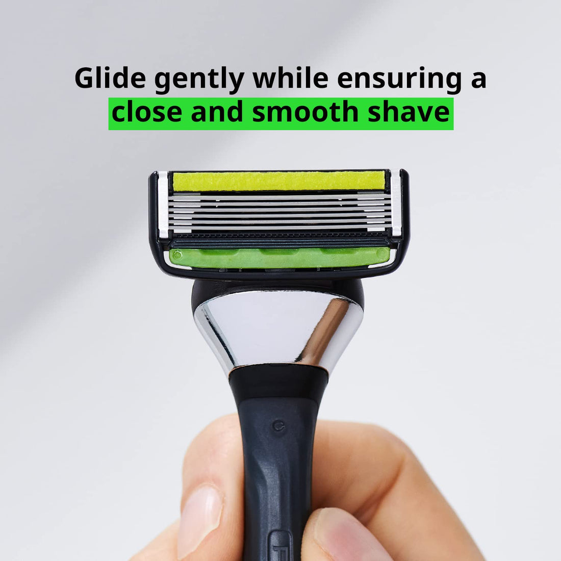 Dorco Pace 6 Pro - Six Blade Razor System with Trimmer - 2 Replacement Handles (Handles Only)