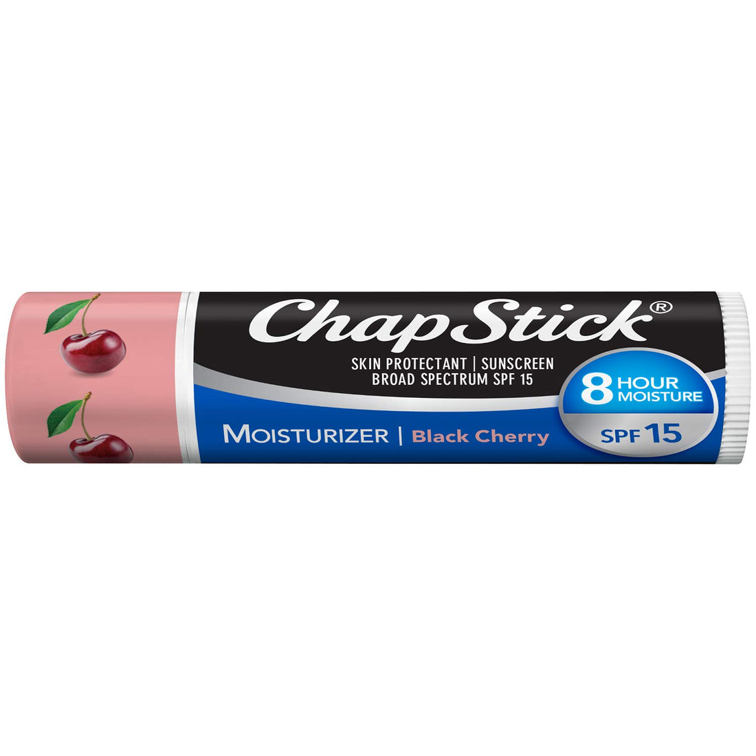 ChapStick Lip Balm, Moisture 2 in 1 Lipcare Black Cherry Spf 15 3 Count