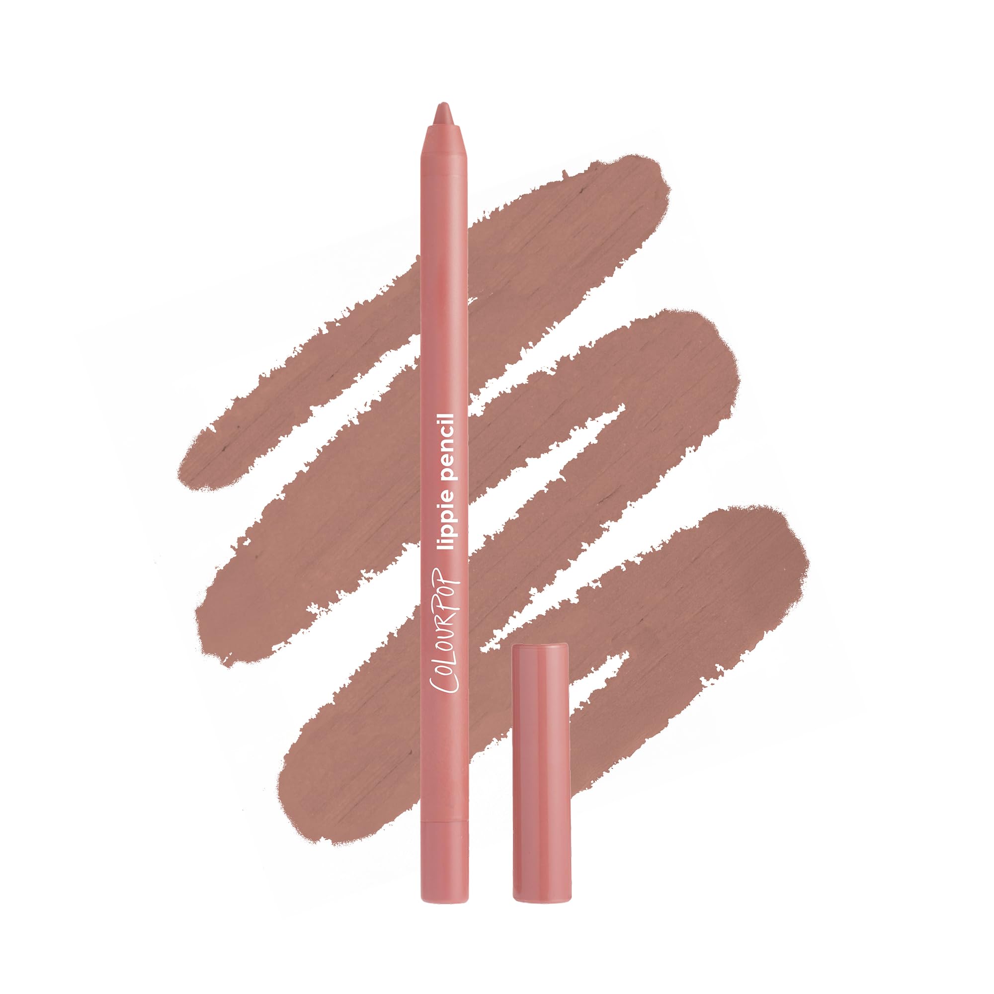 ColourPop Lippie Lip Pencil - High-Pigment, Long-Lasting & Sharpenable Lip Liner with High-Impact Color - Vegan, Cream Formula with Precise Application - Ashton (0.35 oz)