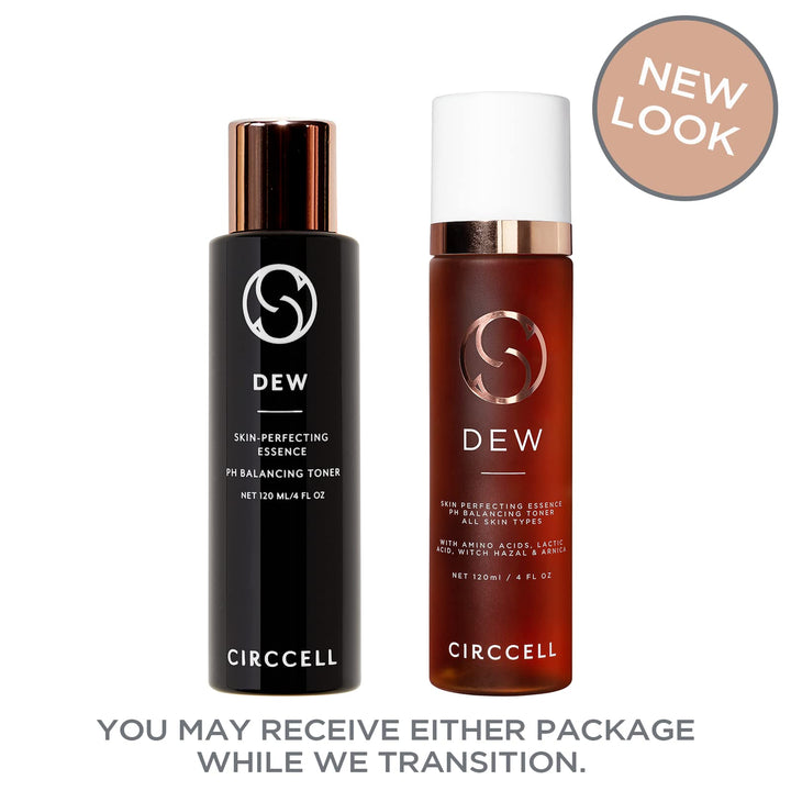 CIRCCELL Dew pH Perfector - pH Balancing Toner - Facial Essence and Primer for Even Skin Tone, Refined Pores & Radiant Complexion - Hydrating & Brightening Skin Treatment for All Skin Types