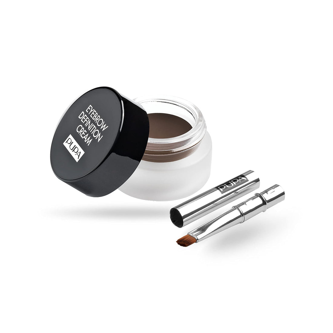 Pupa Milano Eyebrow Definition Cream - Perfect For Sculpting Eyebrows - Great Color Payoff - Natural Looking Results - Smooth, Super Pigment Texture - Long Lasting Hold - 003 Cocoa - 0.09 Oz