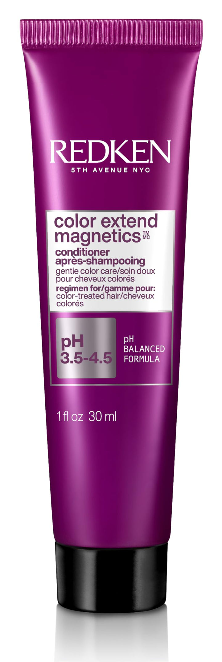 Redken Color Extend Magnetics Conditioner | For Color Treated Hair | Protects Color & Adds Shine | With Amino Acid | Sulfate-Free | 1 Fl Oz