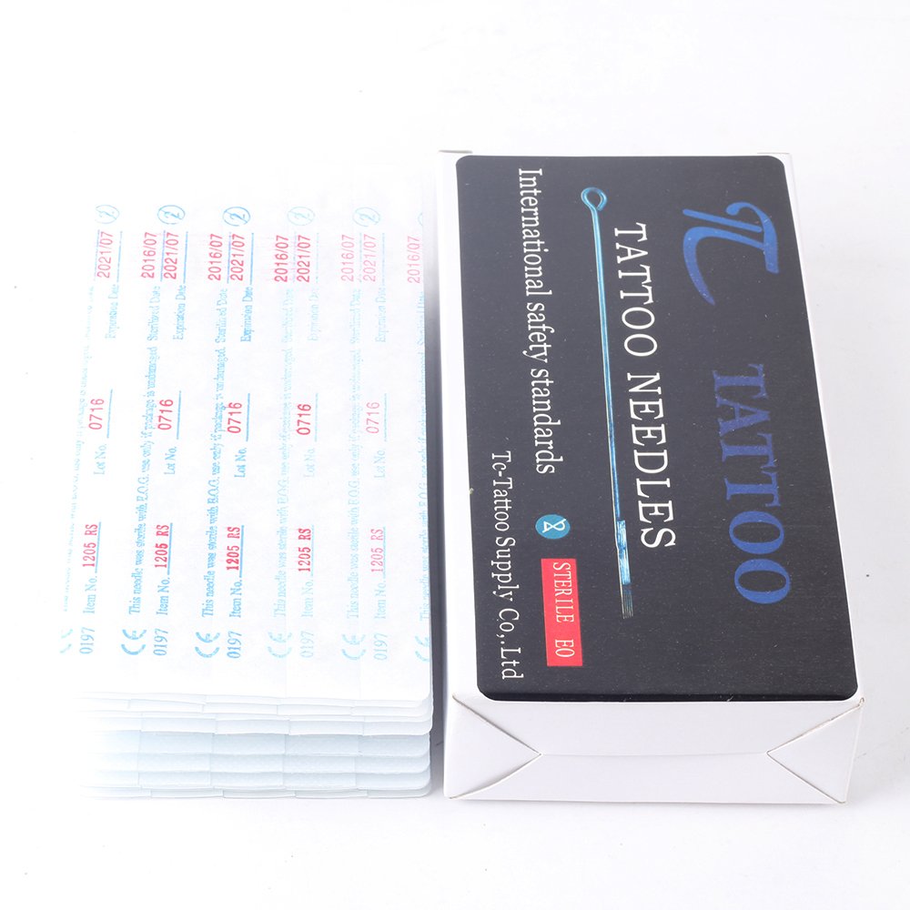 50 Tattoo Needles 5rs Tc Tattoo 5 Round Shader for Tattoo Machine Tattoo Kit
