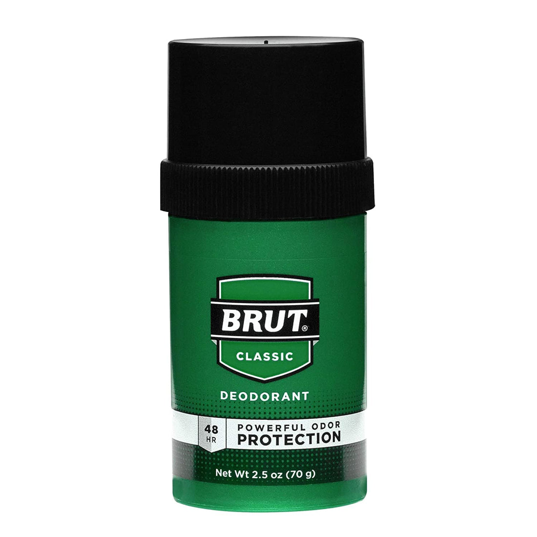 Brut Deodorant 2.5 Ounce Round Solid Classic (Pack of 2)