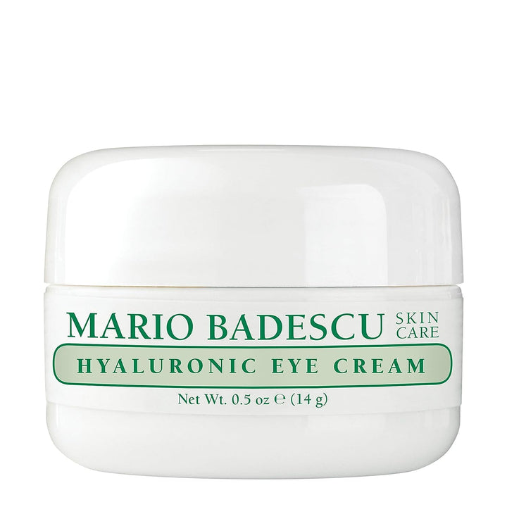 MARIO BADESCU SKIN CARE Hyaluronic Eye Cream Anti Aging For All Skin Types, Under Eye Cream For Dark Circles And Puffiness, Formulated With Hyaluronic Acid & Glycerin, 14G