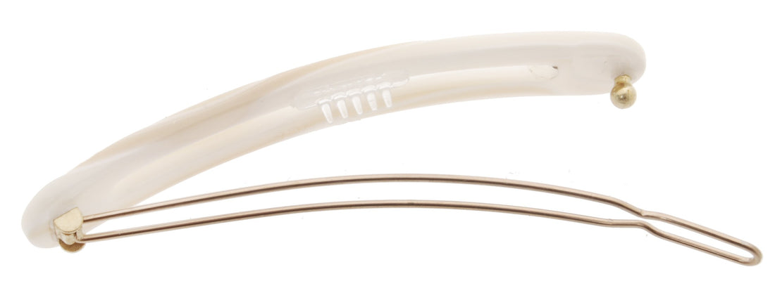 Alba : France Luxe Cutout Oblong Tige Boule Barrette - Alba