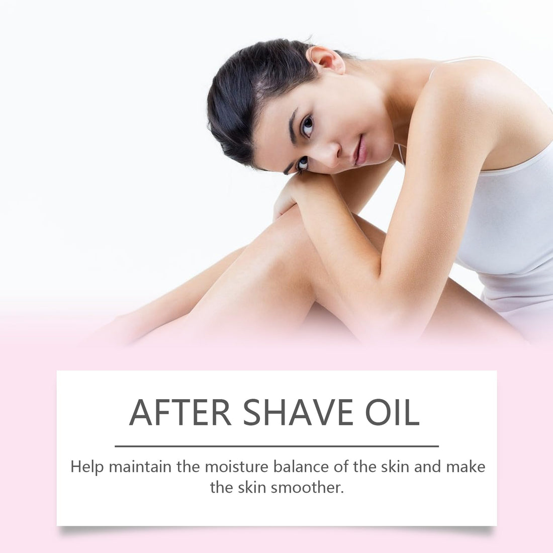Strawberry Vanilla After Shave Oil for Smooth Skin, 1 Pack Alcohol-Free Post Shave Treatment with Hyaluronic Acid and Peptides to Soothe Razor Burn