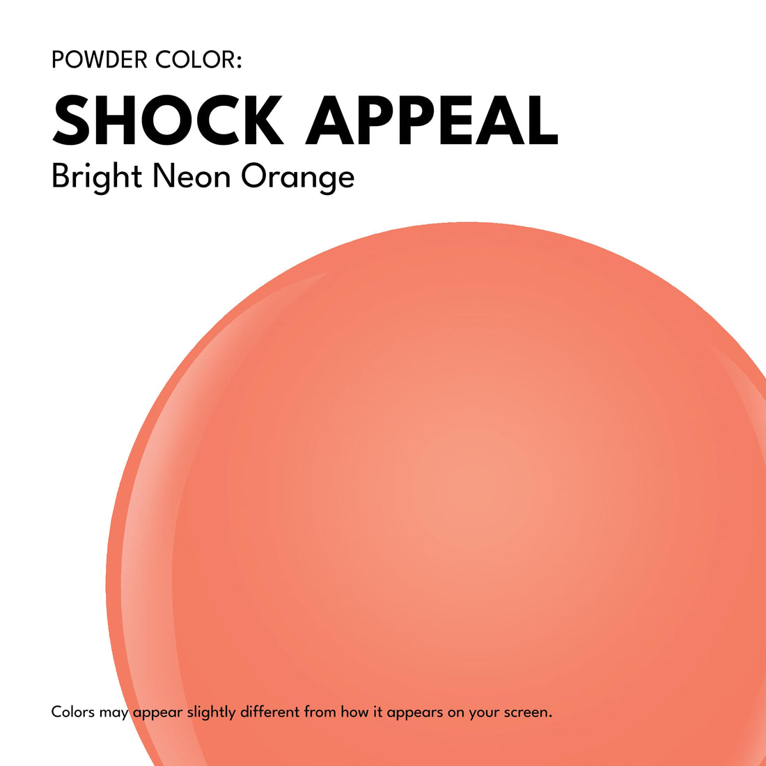 RC Red Carpet Manicure Color Dip Shock Appeal Nail Dipping Powder, 0.3 Fl Oz