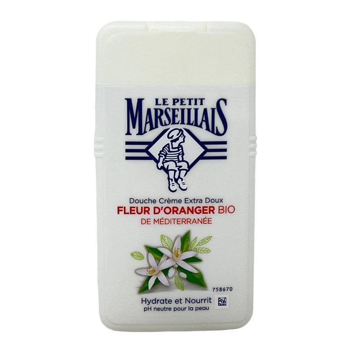 Le Petit Marseillais 1 Bottle of Body Wash Your Choice, French Shower Cream 6 Varieties 250ml (8.4oz) (Fleur d'Oranger (Orange Blossom))