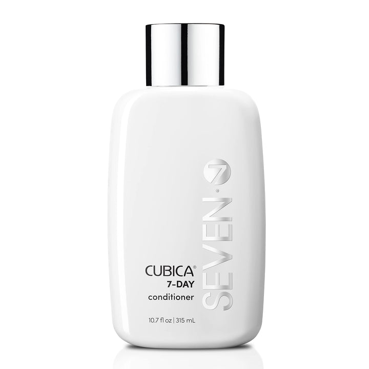 SEVEN Haircare Cubica 7-DAY Conditioner for Women + Men, Detangle and Moisturize Hair, Sulfate + Paraben Free, Cruelty Free with Honey, Shea Butter & Pro Vitamin B5, Made in USA, 10.7 oz