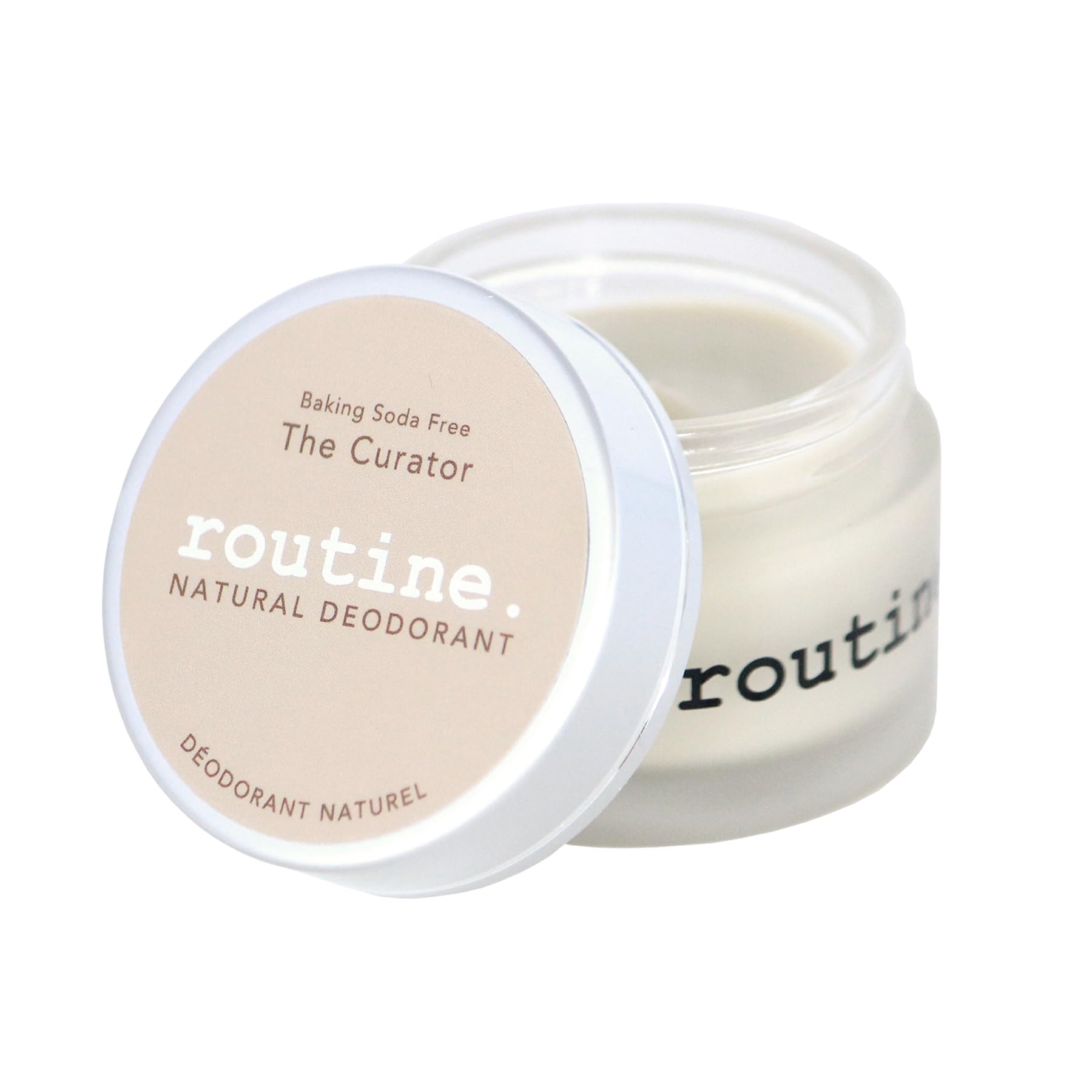 Curator (Sensative Skin) : Routine De-Odor-Cream Handcrafted 50ml Natural Deodorant Cream (Curator, Sensitive Skin)