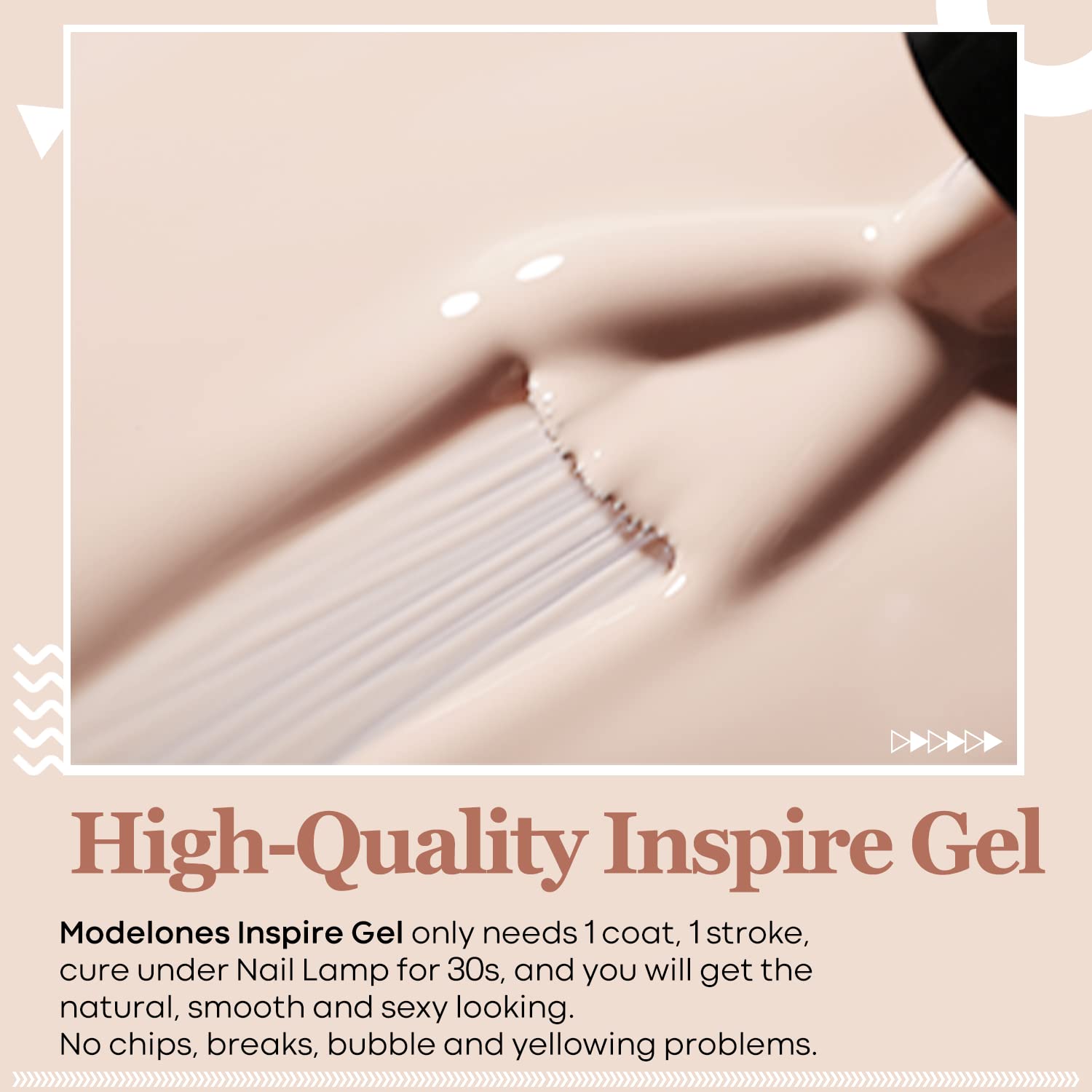 modelones Gel Nail Polish, 15ML Neutral Nude Gel Polish Color Soak Off LED Skin Tone Tan Color Nail Gel Polish Natural Nail Polish Long Wear Nail Art Manicure at Home Gift, 0.5 Fl Ounce