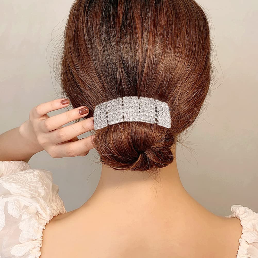 Casualfashion 6Pcs Fashion Women Girls Pearls Hair Rope Elastic Bow Hair Band Ring Ponytail Holder