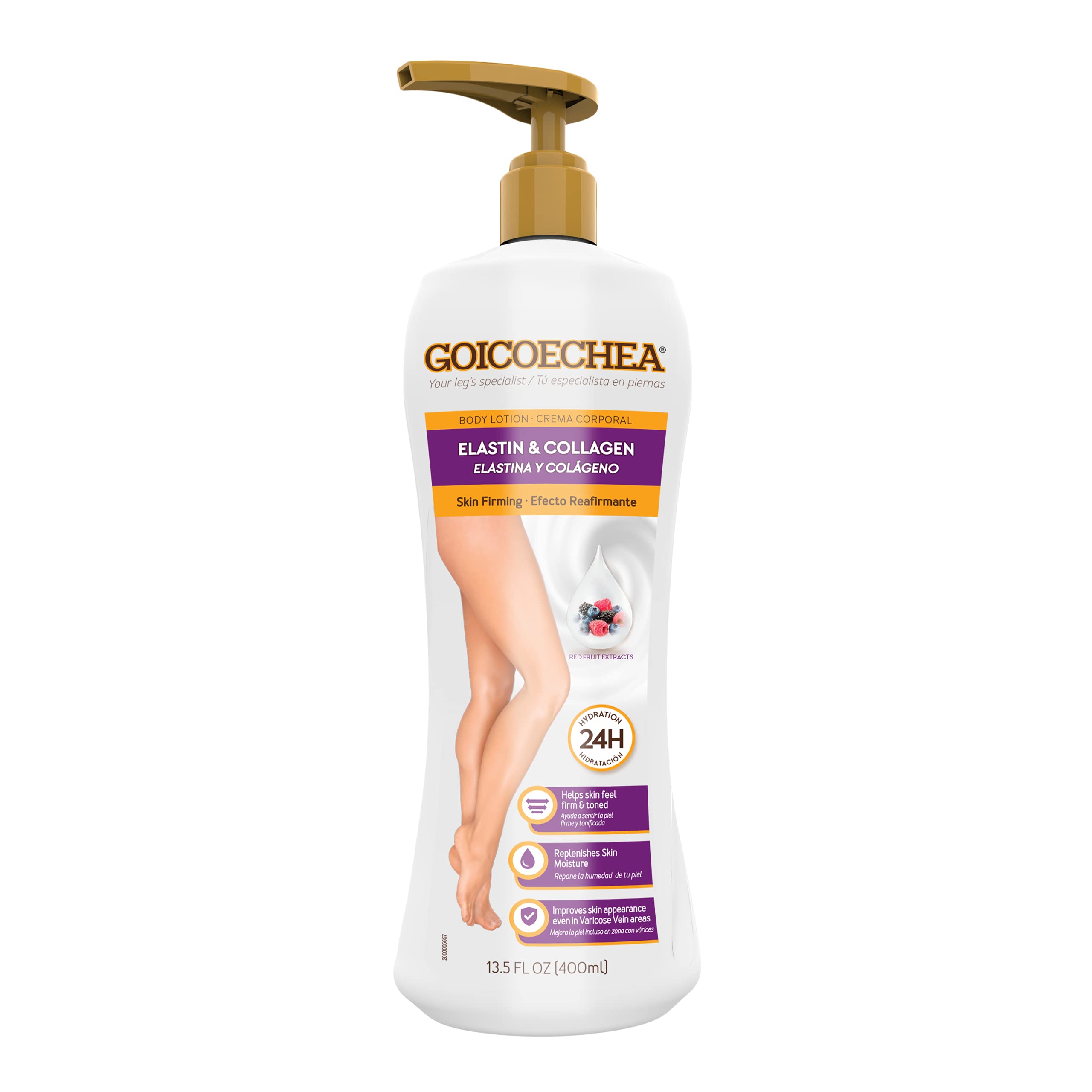 Goicoechea Lotion Skin Firming for Legs, Body, Arms, 13.5 oz.