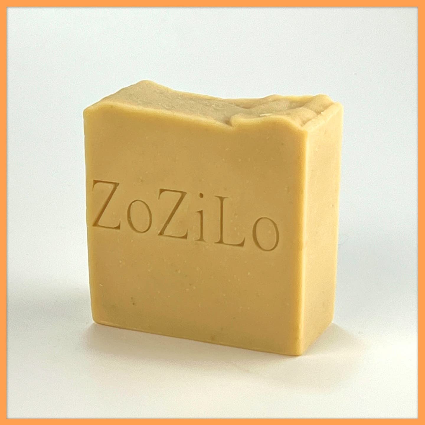 zozilo Soap - Ginger Extract - Shea Butter Soap - Olive Oil Soap - Ginger oil, Tea Tree oil Soap - Palm Oil Free - Handmade Soap - 4.6 oz