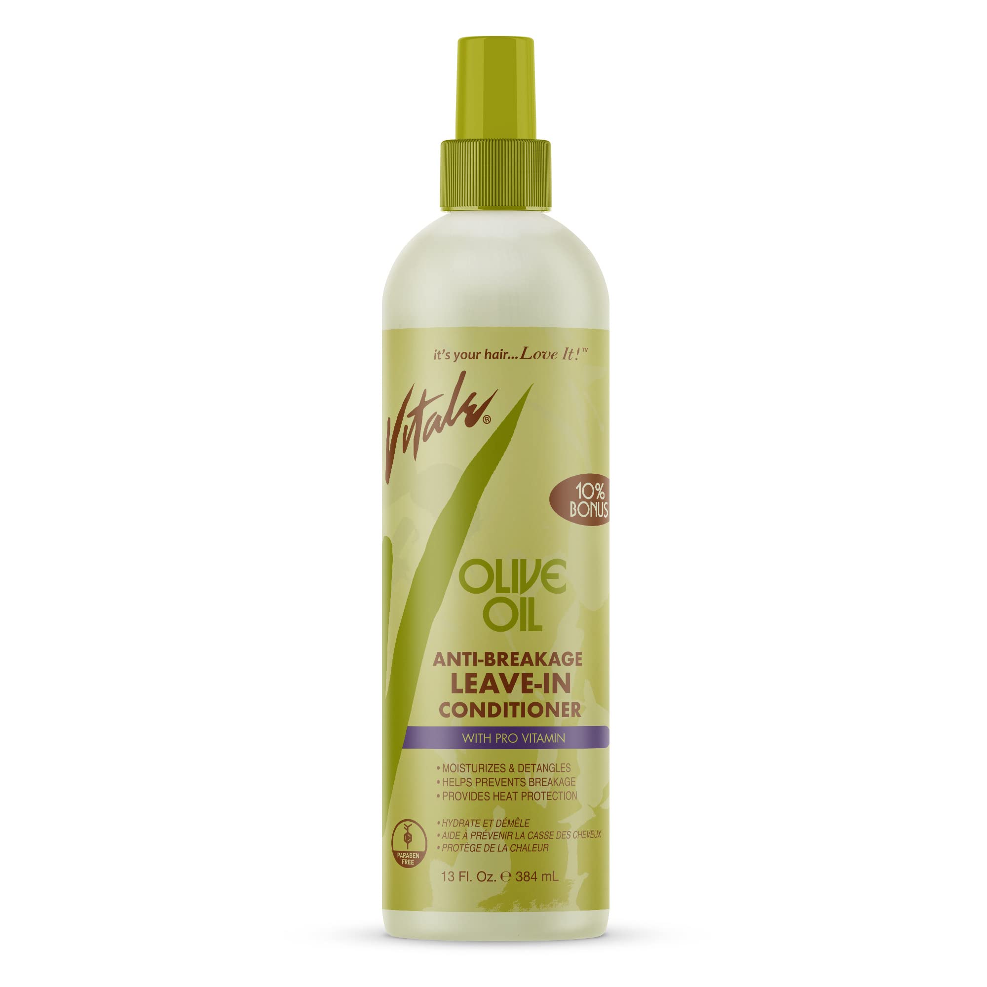 Vitale Olive Oil Anti-Breakage Leave in Conditioner 12 oz