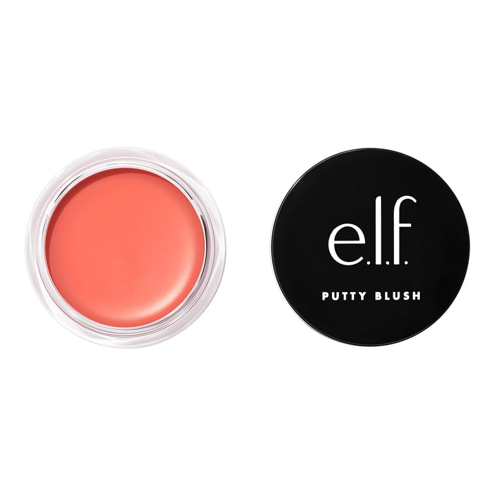 e.l.f. Putty Blush, Creamy & Ultra Pigmented Formula, Infused with Argan Oil & Vitamin E, Turks and Caicos, 0.35 Oz (10g)