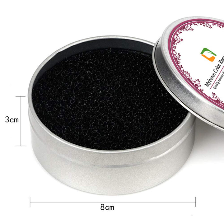 Myboree Makeup Brushes Color Removal Cleaner Sponge Kit W/ 4 Replacement Sponges Switch Color Without Switching Brushes