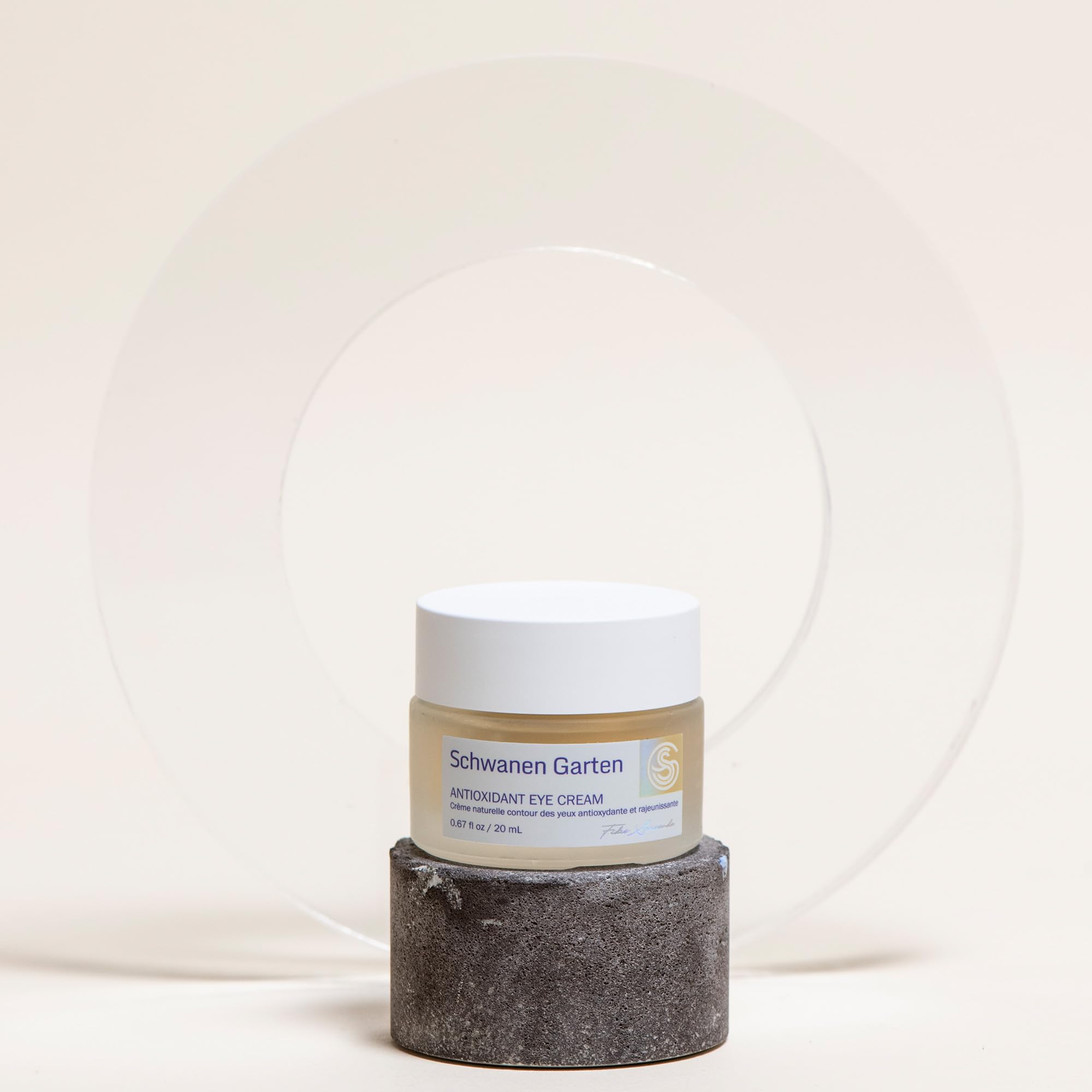 Schwanen Garten | Antioxidant Eye Cream | Korean Skin Care | K Beauty | Clean Beauty | 0.67 fl oz/20ml