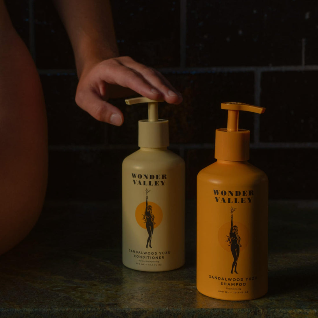 WONDER VALLEY - Sandalwood Yuzu Conditioner | Vegan, Cruelty-Free, Sulfate-Free | Softens, Detangles, and Restores Moisture (10.1 fl oz | 300 ml)