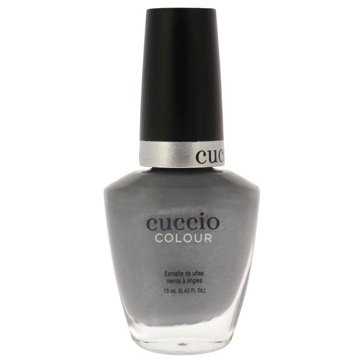 Cuccio Soaked In Seattle Nail Polish Nail Paint | Colour Grey | 13ml | Long Lasting, Glossy, Vegan | Parben Free | No Yellowing | FREE from harmful Chemicals