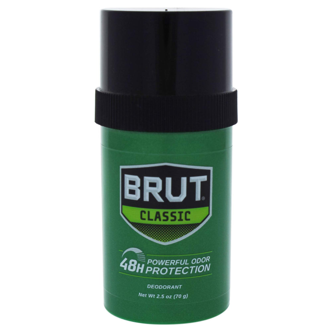 Brut Deodorant, Round Solid, 2.5 Ounces (Pack of 6)