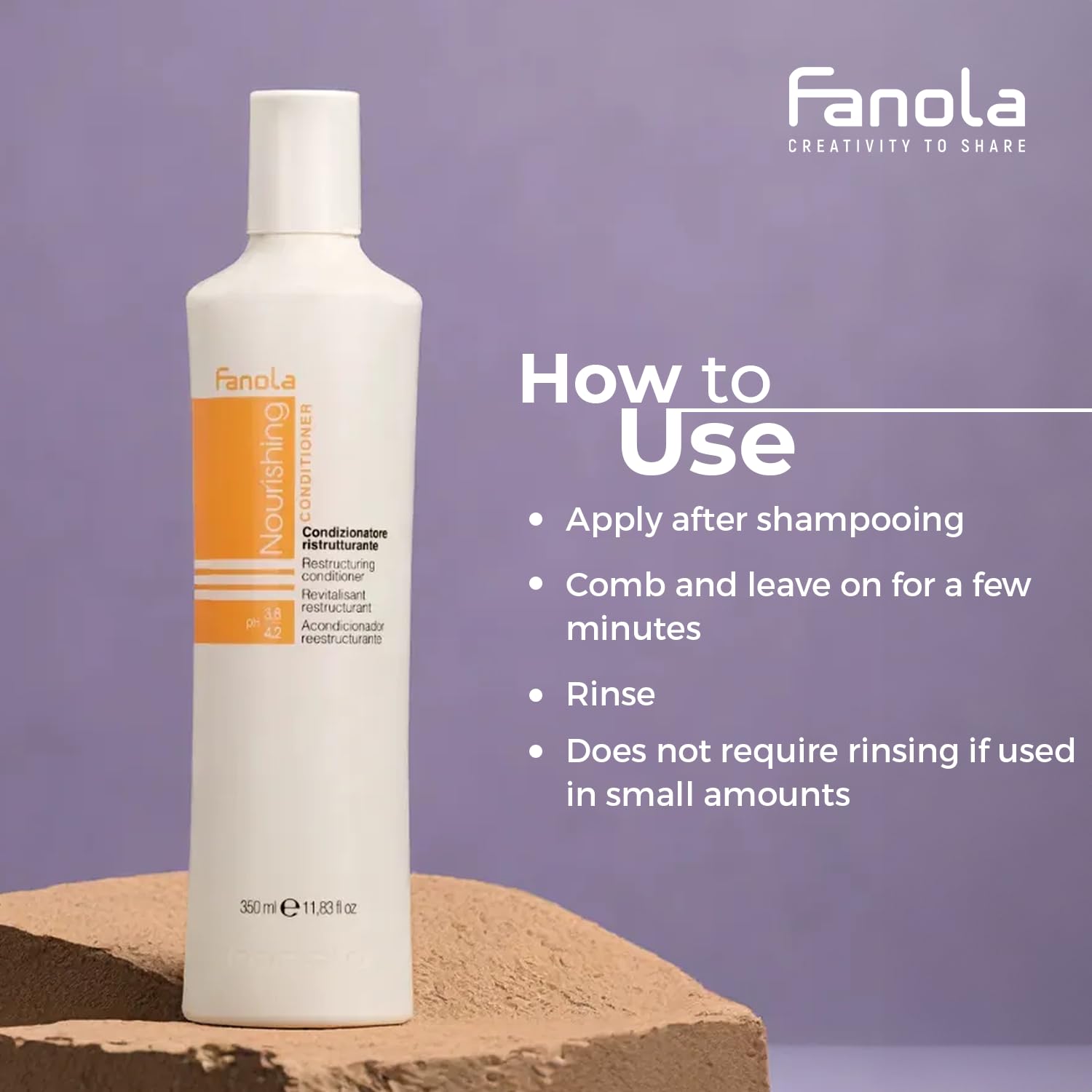 Fanola Nutri Care Restructuring Conditioner, 1000 ml