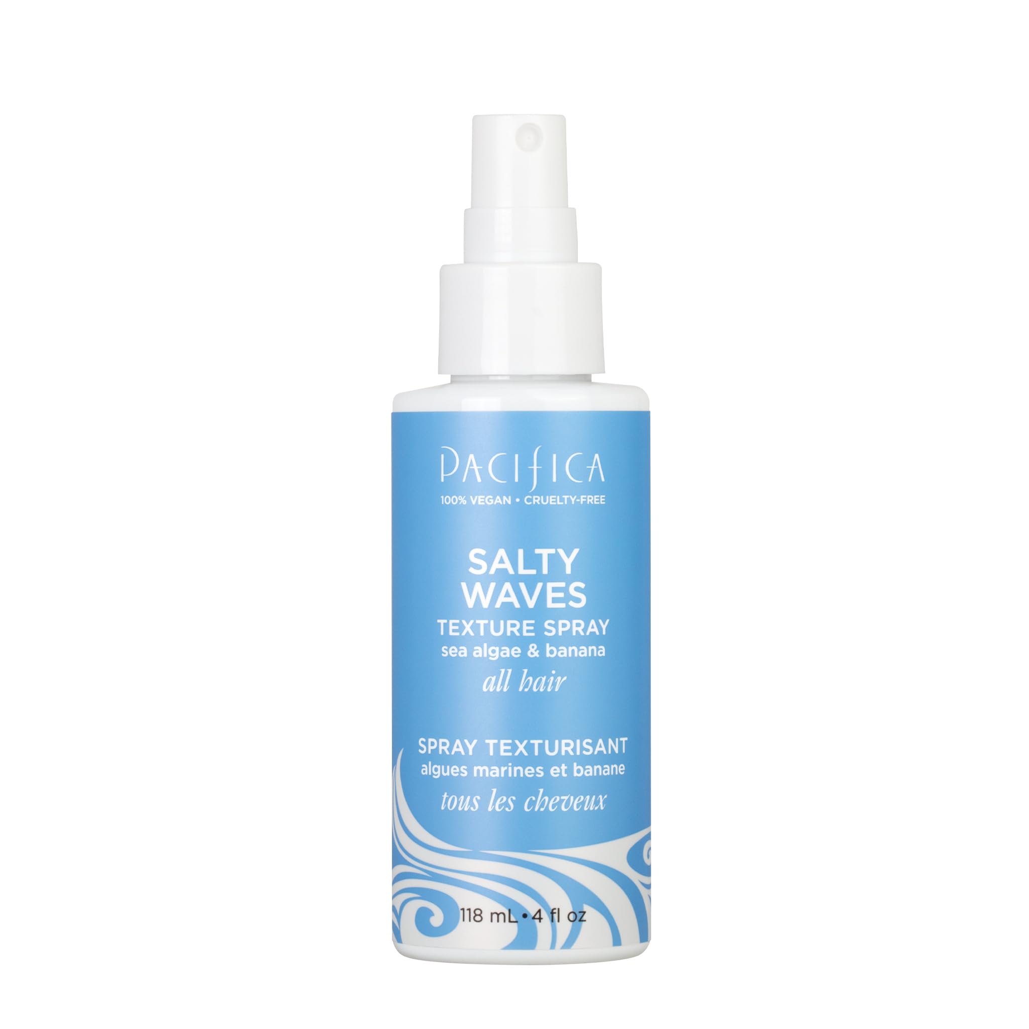 Pacifica Beauty Salty Waves Texture Spray, 4 Fluid Ounce