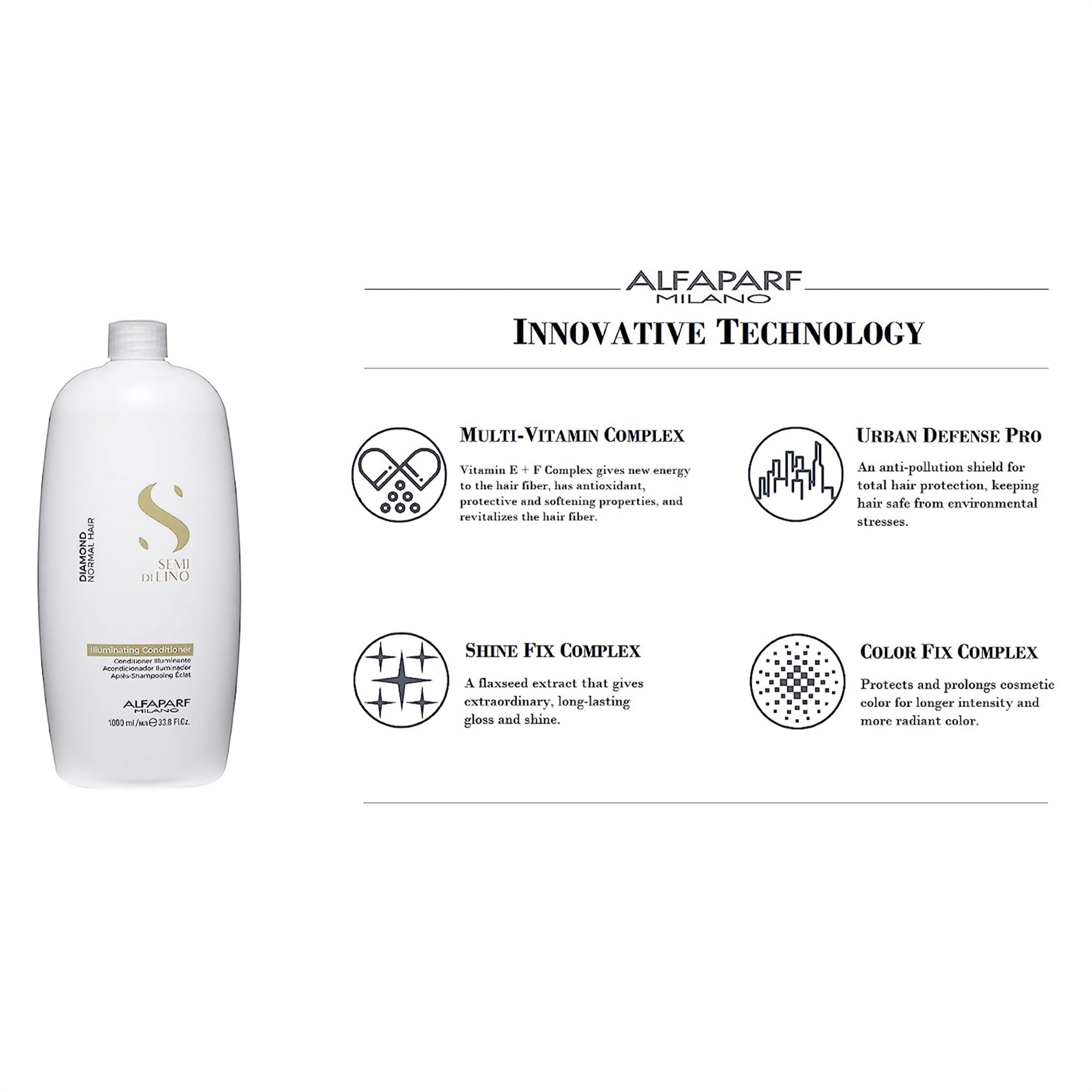 Alfaparf Semi Di Lino Diamond Illuminating Conditioner Normal Hair, 222717