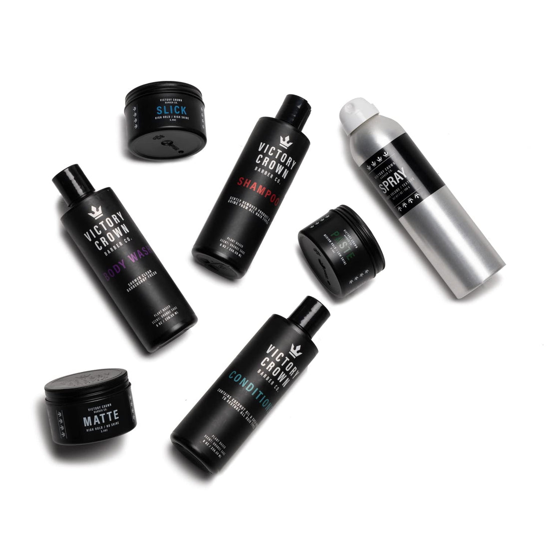 Victory Crown Deep Cleansing Shampoo Removes Product & Grime from All Hair Types with Argan Oil & Pro-Vitamin B5, 8 Oz