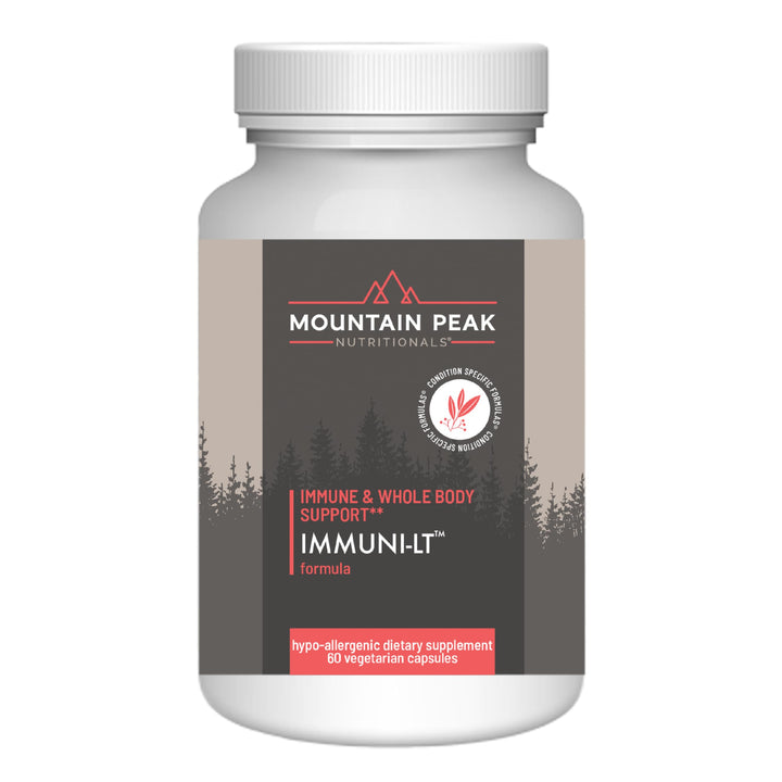 Mountain Peak Nutritionals Immuni-LT - Immune System & Whole Body Support Supplement - Power Packed Immune Booster, Dynamic Immune Defense with Essential Vitamins & Minerals (60 Vegetarian Capsules)