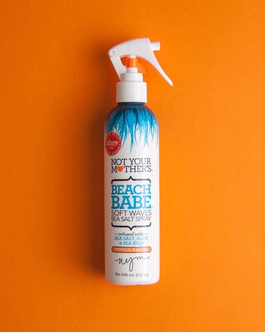 Not Your Mother's Beach Babe Soft Waves Sea Salt Spray, Tropical Banana Scent - 8 Ounce