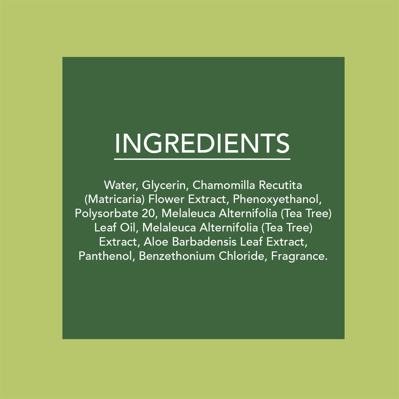 Body Prescriptions - 2 Pack (60 Count Each) Fresh Face Tea Tree Facial Cleansing Wipes