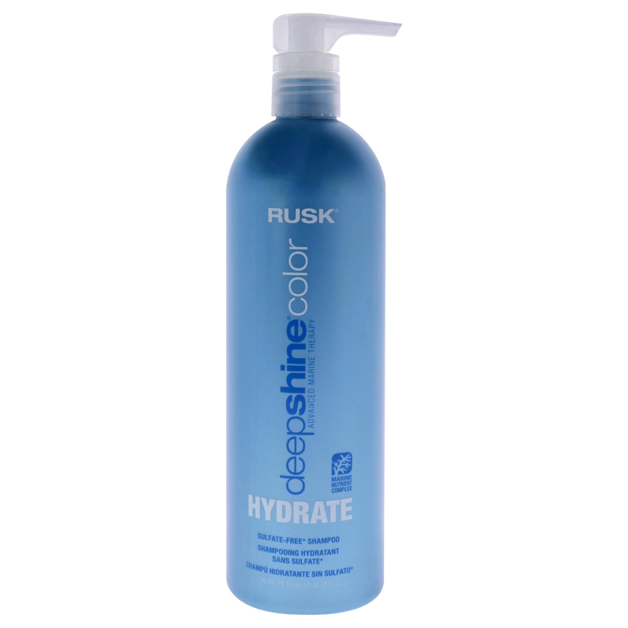 Rusk Deepshine Color Hydrate Sulfate-Free Shampoo, 25 Ounce