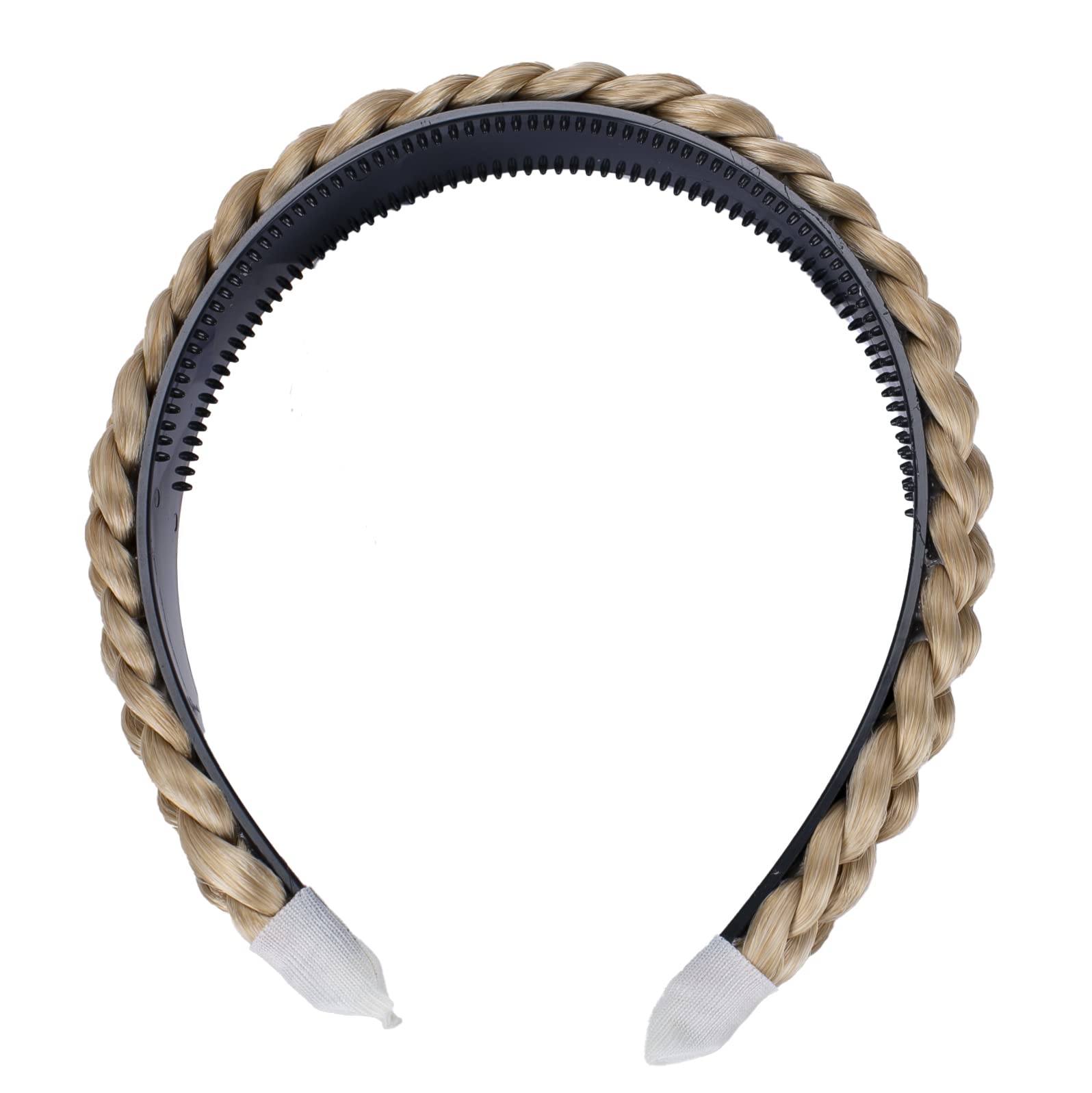 blonde # 25 / 613B HR10 : PRETTYSHOP Hair Band Plaited Braid Headband Hairpiece blonde # 25 / 613B HR10