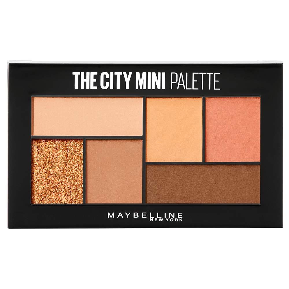Maybelline New York The City Mini Eyeshadow Palette Makeup, Cocoa City, 0.14 Ounce