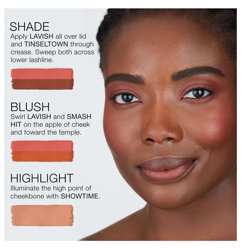 Nars Pure Luxury Light Reflecting Cheek & Eye Palette II, Medium to Deep x5