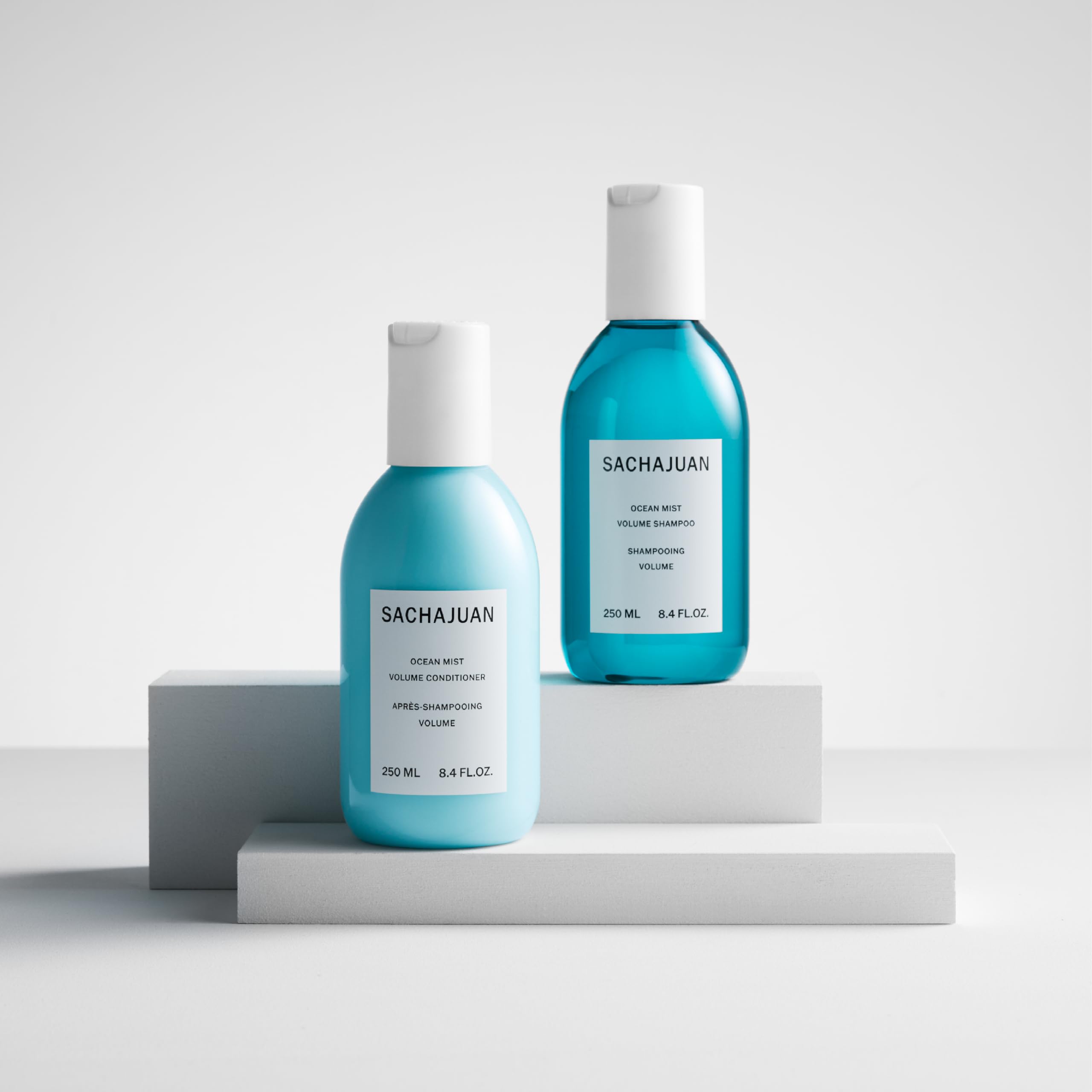 Sachajuan Ocean Mist Shampoo and Conditioner Set - Ocean Silk Technology Gives Hair Volume, Structure, and Strength - Set of 2 (8.45 oz)