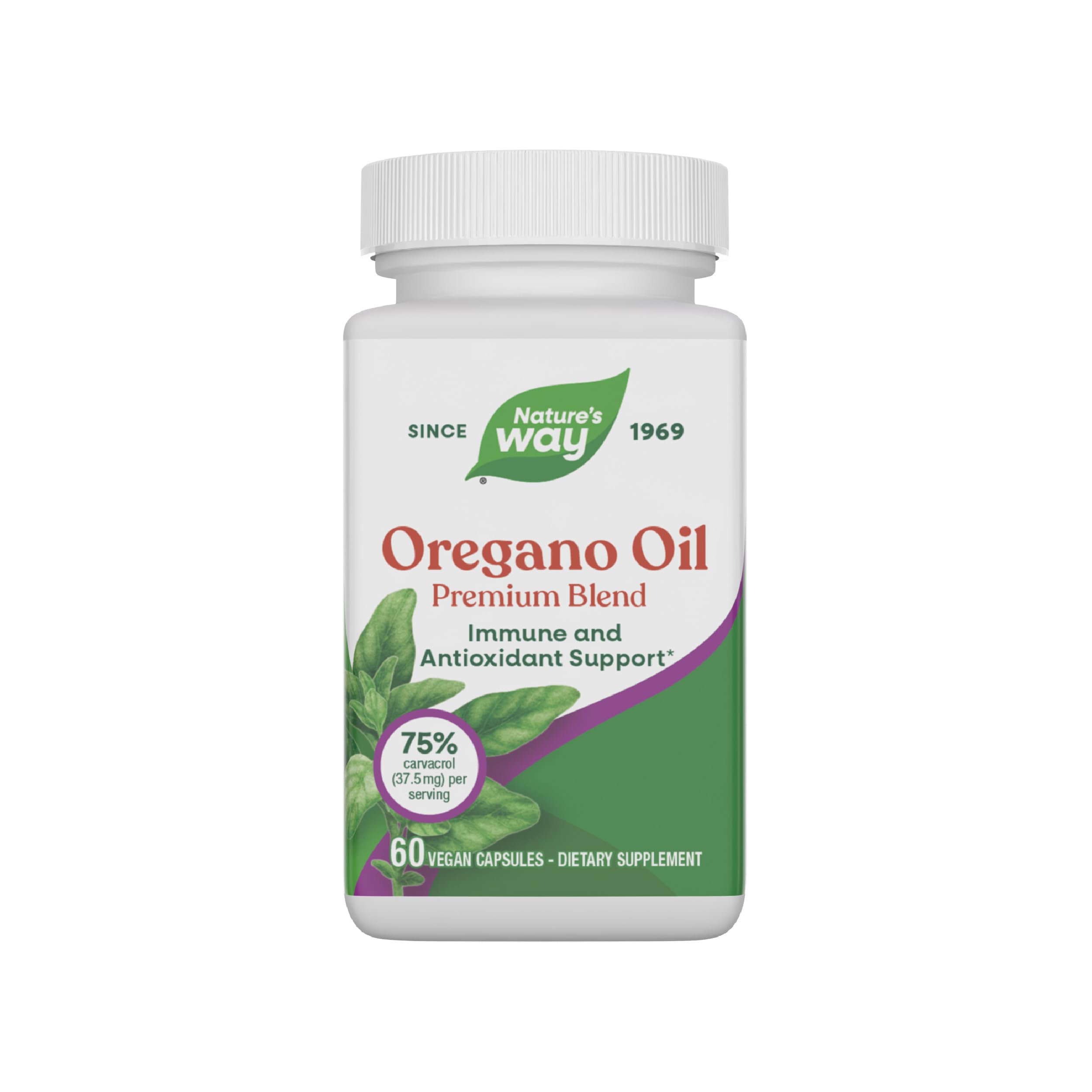 Nature's Way, Standardized Ext Oregano Oil, 60 Count
