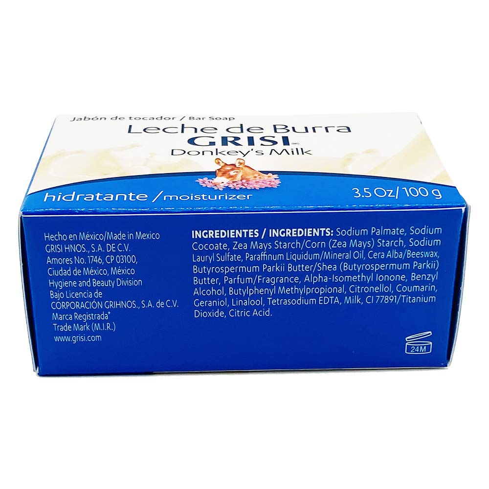 Cydraend Grisi Donkey's Milk Soap (3.5 oz) Pack of 4