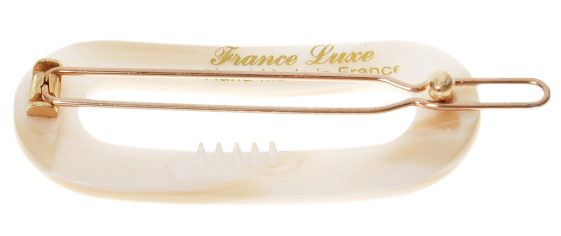 France Luxe Mini Oval On Tige Boule Barrette Alba