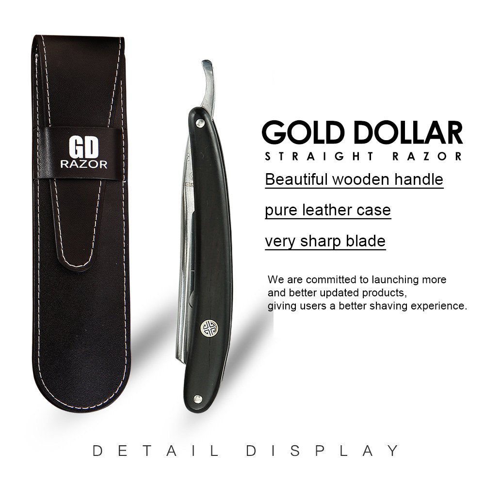 Gold Dollar New Arrival Shaving Ready Cut Throat Razor Straight Razor