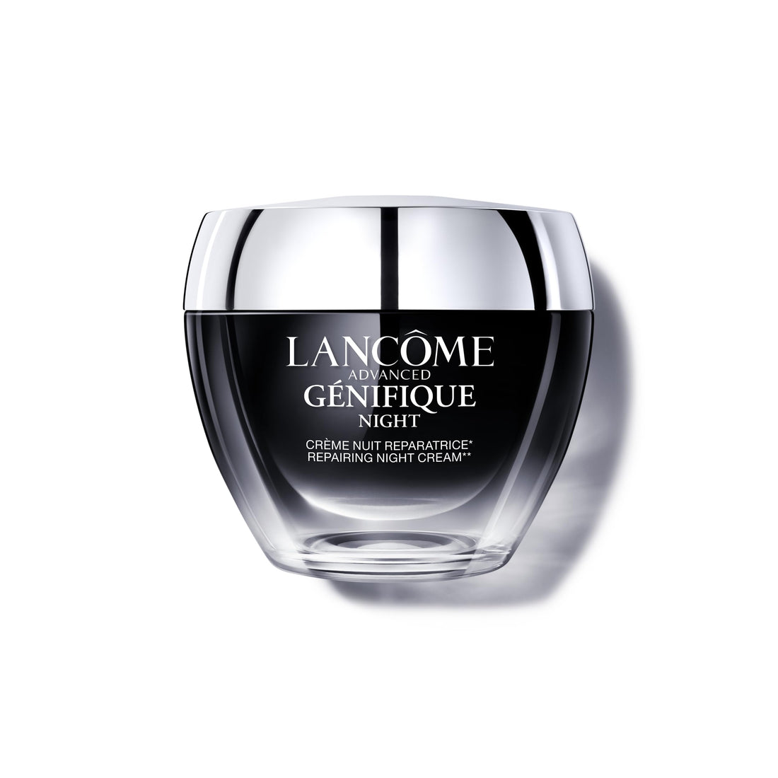 Lancôme Advanced Génifique Night Cream - Repairs Skin Barrier Overnight - With Bifidus Prebiotic, Hyaluronic Acid & Triple Ceramide Complex - 1.7 Fl Oz
