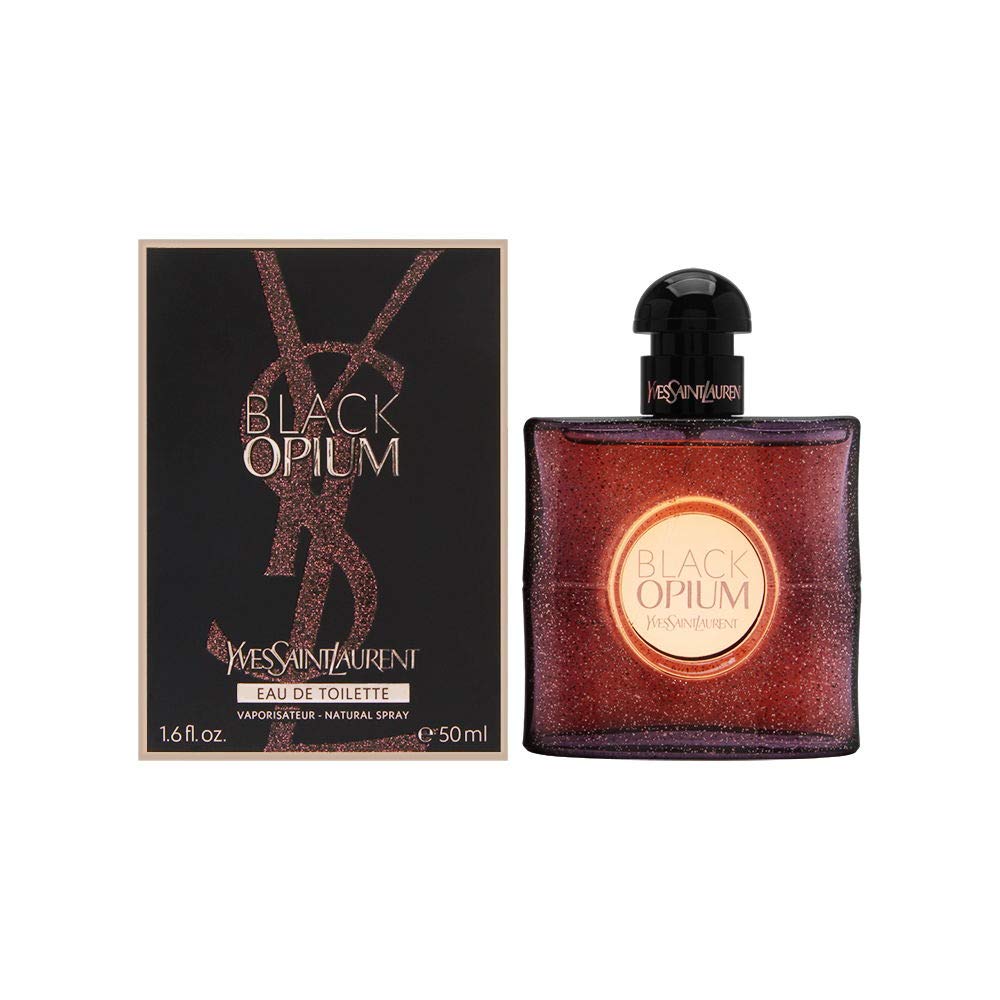 Yves Saint Laurent Black Opium Women's Eau de Toilette Spray, 1.6 Ounce