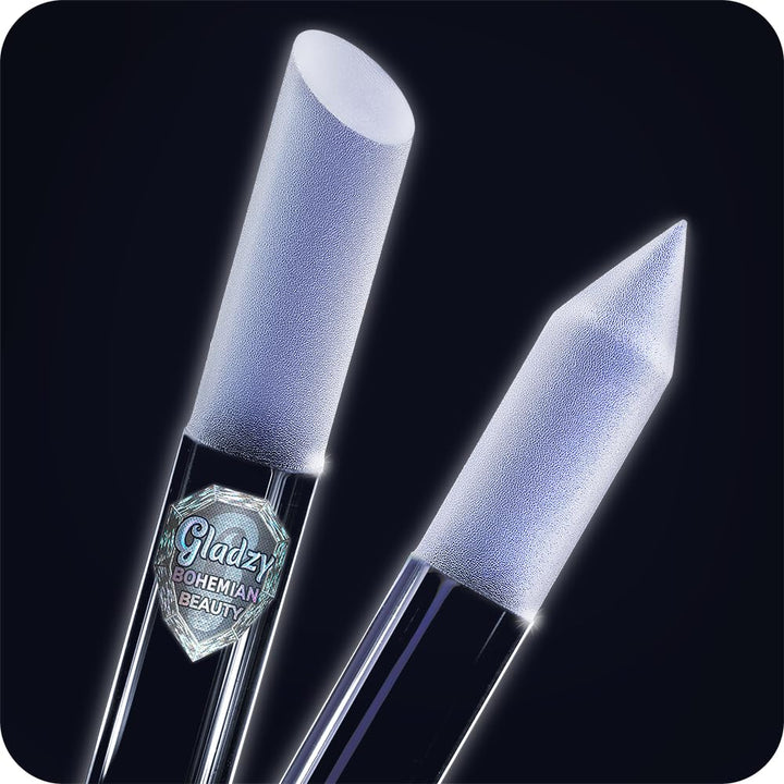 Baikal Beauty Manicure Stick: Professional Eu Quality Manicure Pedicure Tempered Glass Cuticle Pusher And Nail Trimmer Cutter, Precision Filing, Soft, Smooth, Elegant-Looking Nails, Abrasive