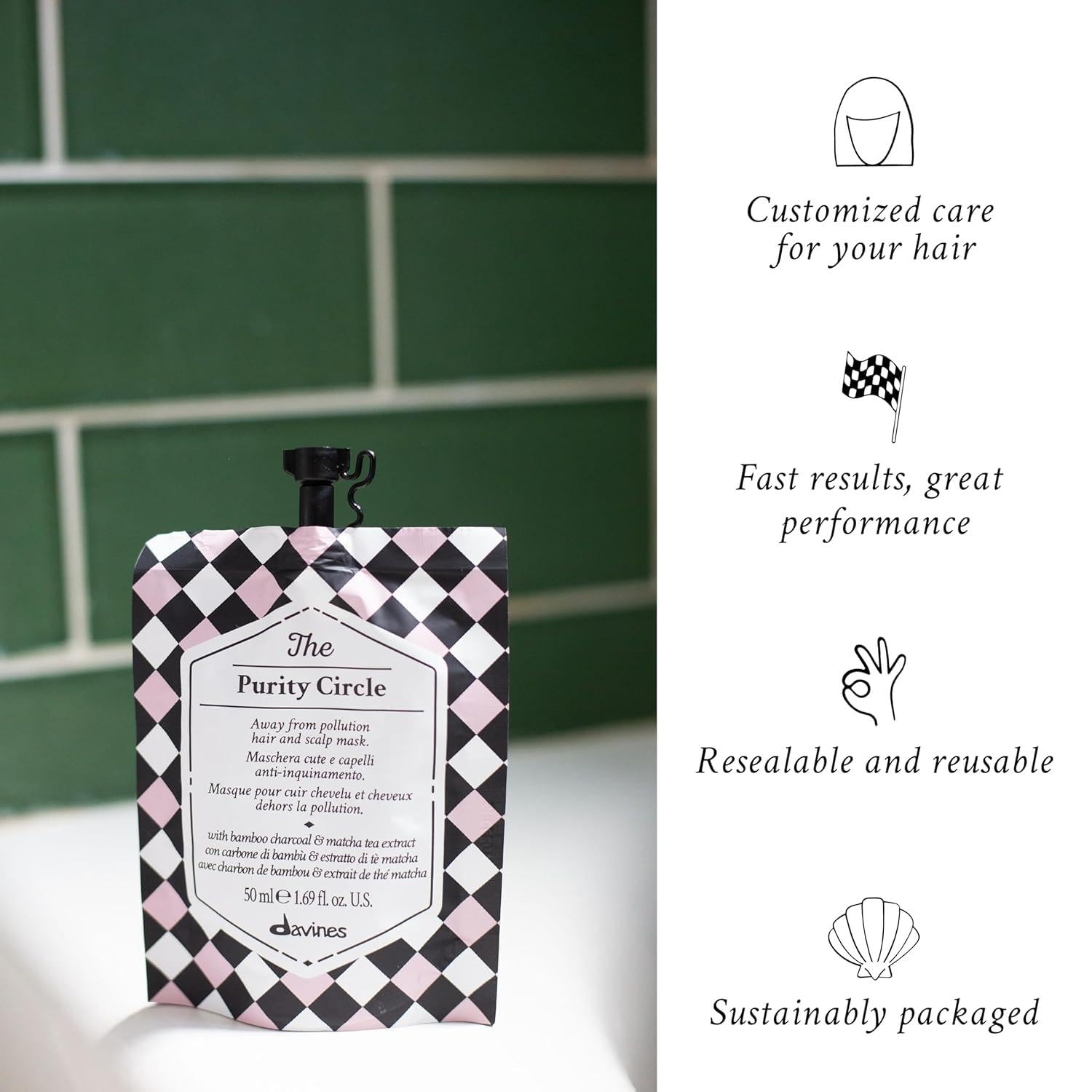 Davines The Purity Circle, 1.69 fl. oz.