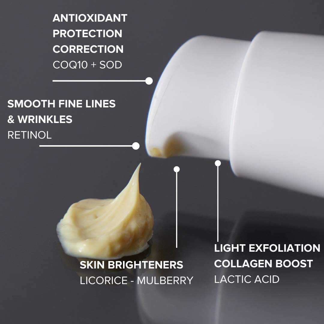 Priori Q+ SOD Fx 220 Brightening Serum Retinol Face Resurfacing 1 oz (30ml)