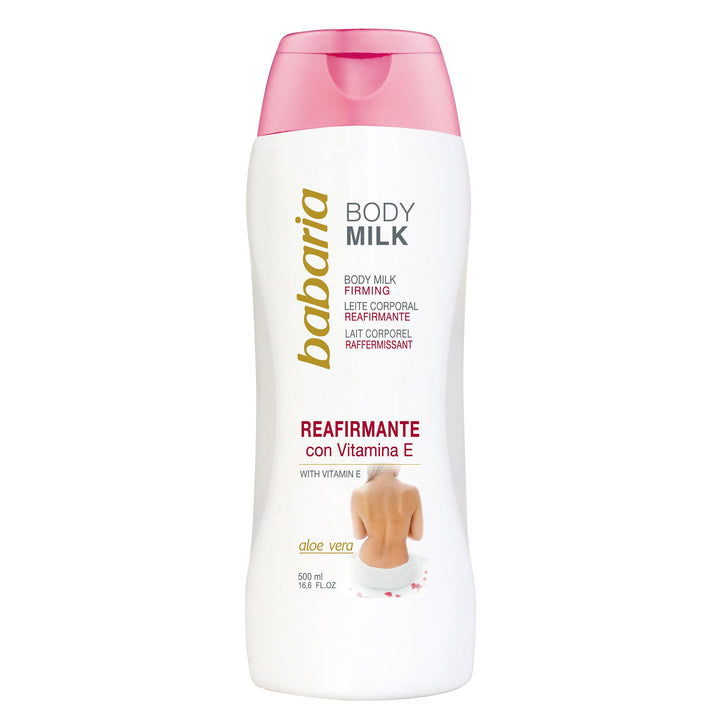 Babaria Aloe Vera Firming Body Care With Aloe Vera (Firming Bodymilk with Vitamin E) 17 oz