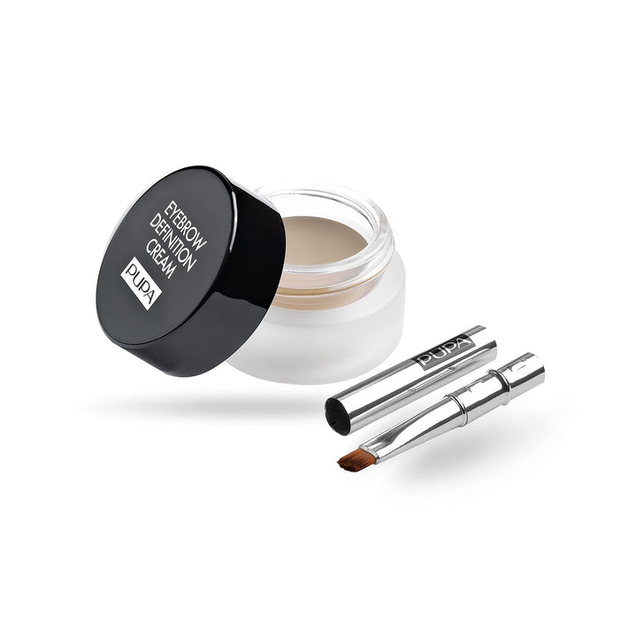 Pupa Milano Eyebrow Definition Cream - 001 Ash For Women 0.09 oz Eyebrow Cream