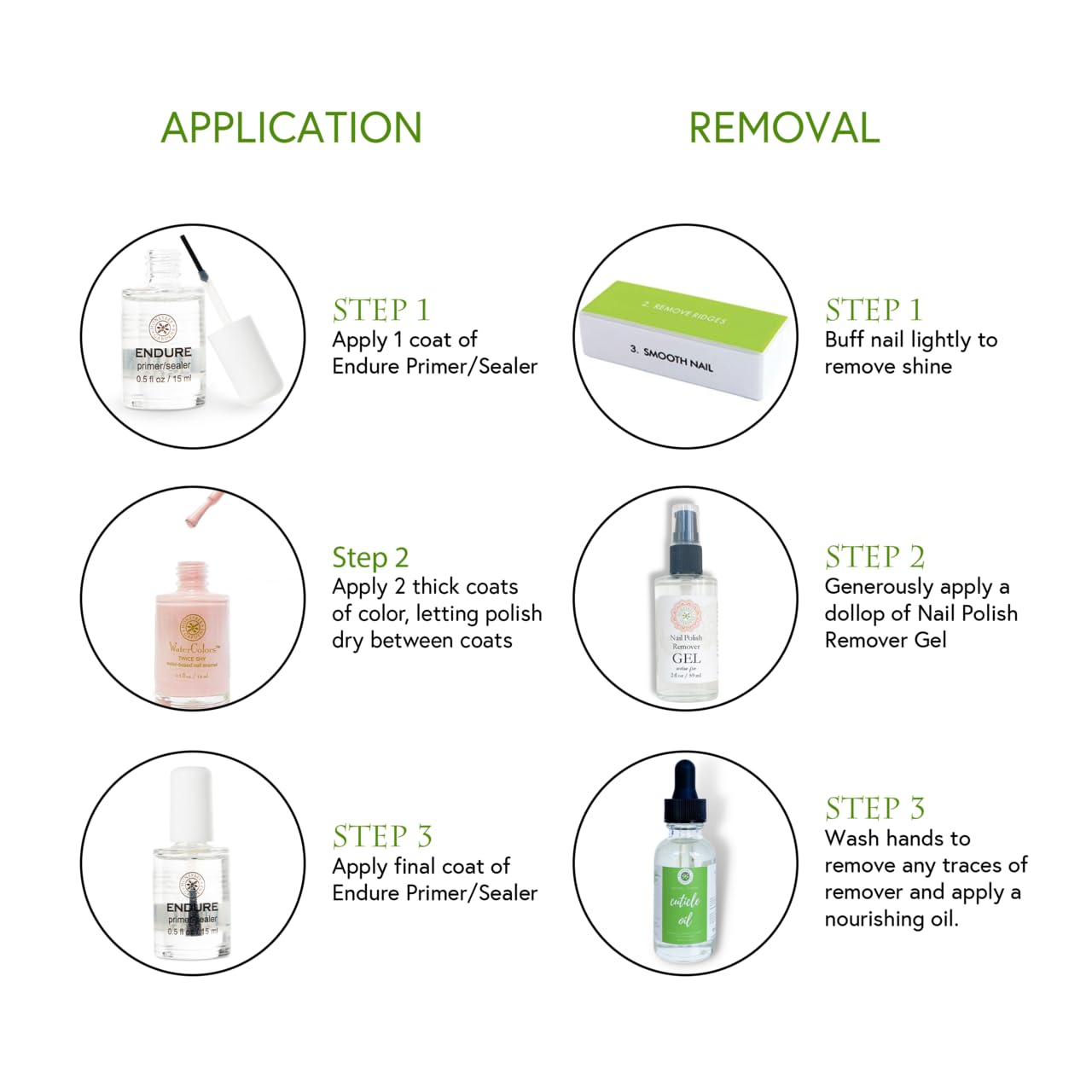 Honeybee Gardens Endure Primer Sealer for Nails, 0.5 fl oz.